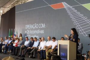 Leia mais sobre o artigo Ferrovia em Inocência vai retirar cerca de 190 caminhões por dia das estradas e ligar MS à malha nacional