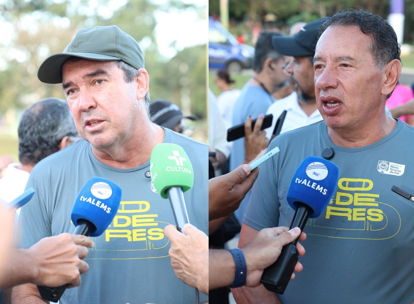 No momento, você está visualizando ALEMS na Corrida dos Poderes; com direito a “esquenta”, lançamento reúne gerações atentas à saúde