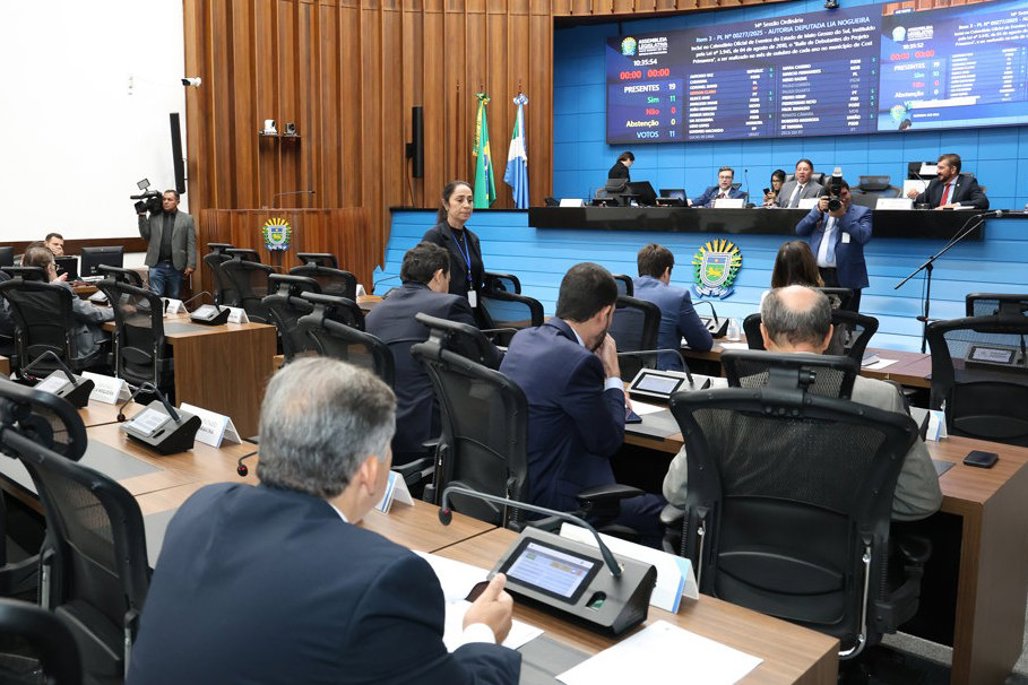 No momento, você está visualizando ALEMS: Deputados aprovam 4 propostas; projeto sobre depressão infantil avança para 2ª