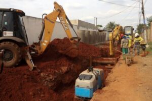 Leia mais sobre o artigo Investimento de R$ 12 mi leva pavimentação e drenagem a bairros de Campo Grande