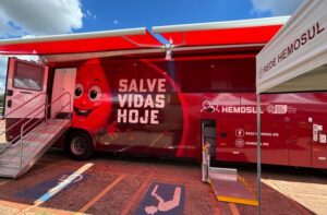 Leia mais sobre o artigo Hemosul Móvel leva coleta de sangue a Iguatemi e Naviraí na rota de abril