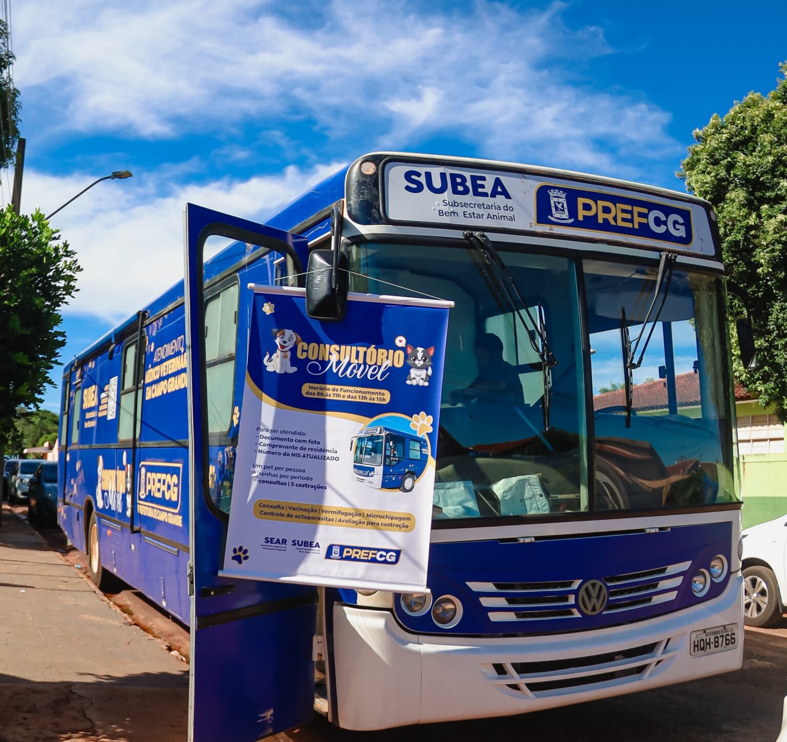 No momento, você está visualizando HOJE: Consultório Móvel oferece castração e atendimento veterinário nesta segunda