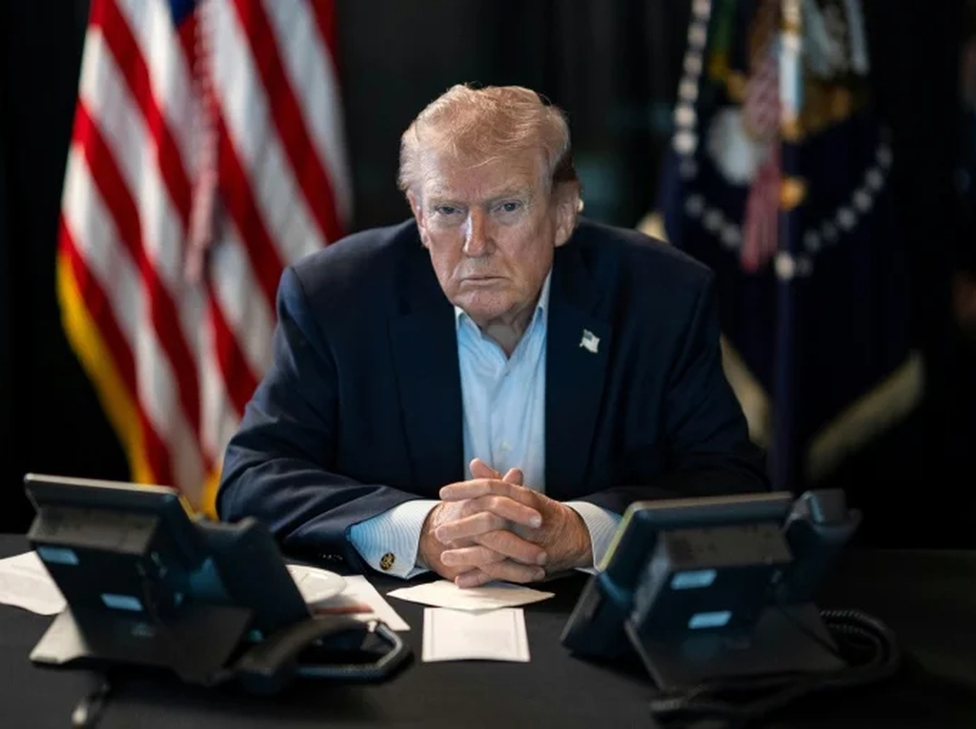 No momento, você está visualizando Petróleo dispara e bolsas caem após discurso de Trump