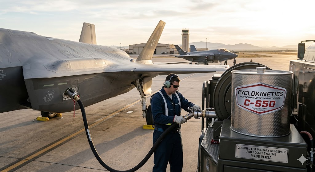 No momento, você está visualizando Empresa dos EUA aposta em combustível de alta energia para aeronaves, foguetes e mísseis