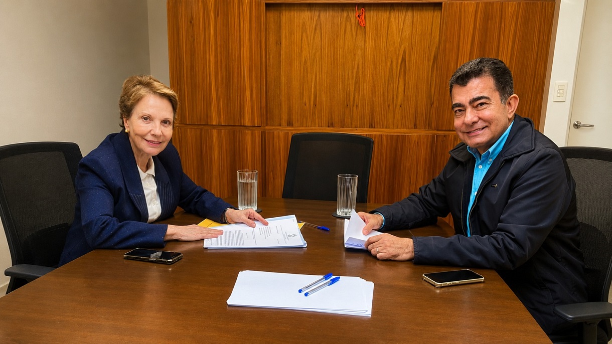 No momento, você está visualizando Prefeito de Dourados leva à senadora pedidos para obras de recapeamento e custeio da saúde