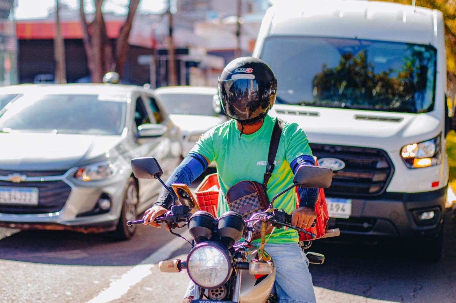 No momento, você está visualizando Sesau MS realiza campanha com foco em motoentregadores