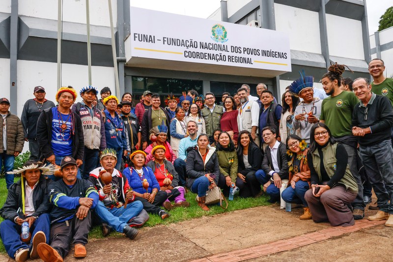 No momento, você está visualizando Em agenda no Mato Grosso do Sul, Funai e MPI recebem imóvel da União para a Coordenação Regional de Dourados