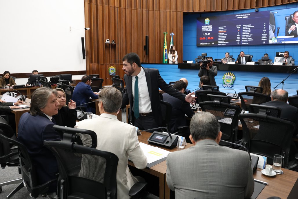 No momento, você está visualizando ALEMS: Deputados votam projeto que autoriza cessão de auditores e procuradores ao Comitê Gestor do IBS