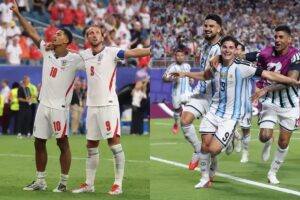 Leia mais sobre o artigo Argentina e Inglaterra reedita rivalidade histórica na semifinal da Copa