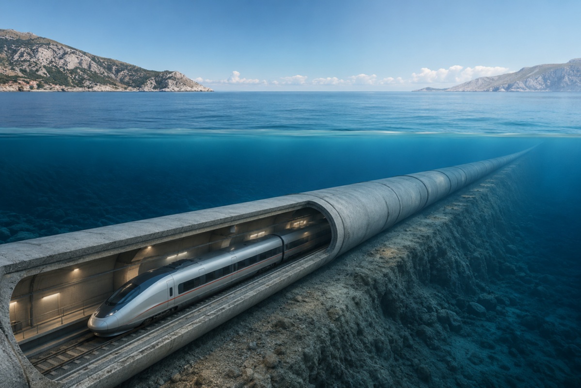 No momento, você está visualizando Como será o túnel gigante que pretende unir a Europa e a África