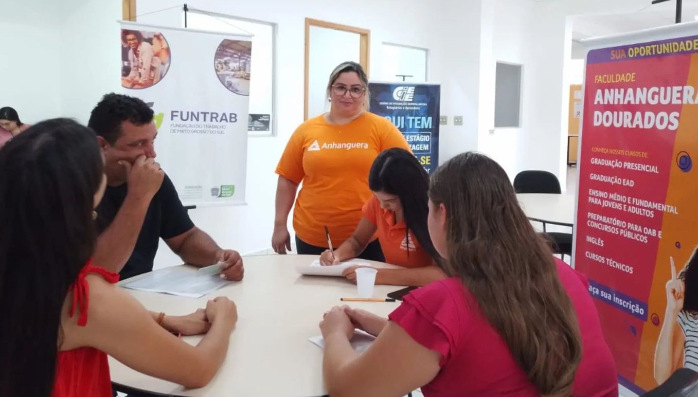 No momento, você está visualizando HOJE: Dourados terá feirão de empregos com mais de 200 vagas em diversas áreas nesta quinta