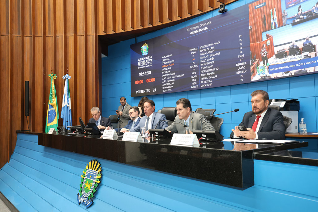 No momento, você está visualizando ALEMS: Deputados aprovam projetos sobre entidade rural e data comemorativa
