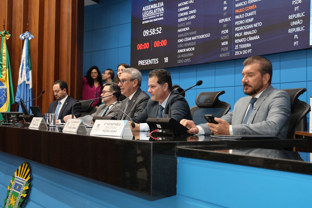 No momento, você está visualizando ALEMS: Projeto da Mesa Diretora aprova previsão de recursos para o Fundersul