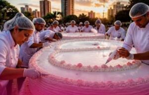 Leia mais sobre o artigo Bolo de mais de 800 quilos vai celebrar os 127 anos de Campo Grande e alimentar 2,5 mil pessoas