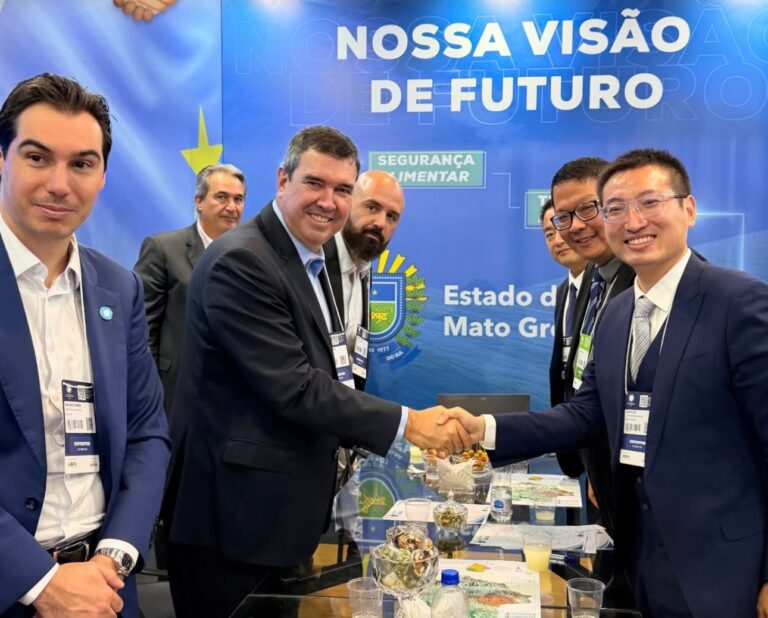 No momento, você está visualizando Eduardo Riedel apresenta potencial de MS para proteína animal a empresários em São Paulo