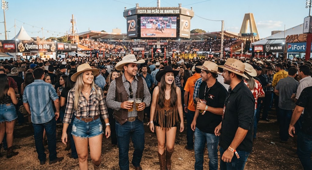 No momento, você está visualizando FESTA DO PEÃO DE BARRETOS: Entenda por que milhares de pessoas vivem o estilo sertanejo por 11 dias