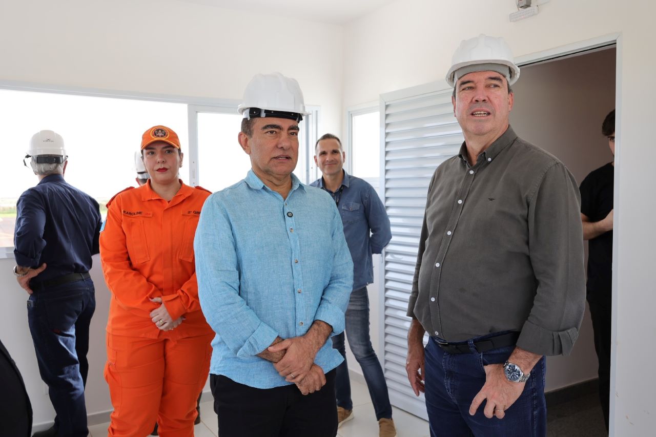 No momento, você está visualizando Governador e prefeito vistoriam obras do novo terminal de passageiros do Aeroporto de Dourados
