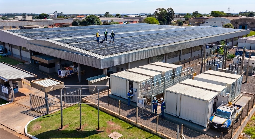 No momento, você está visualizando Indústrias brasileiras apostam em energia solar e baterias contra alta da conta de luz