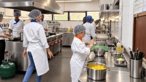 Leia mais sobre o artigo Alunos assumem cozinha e salão em experiência real no restaurante-escola do Senac-MS