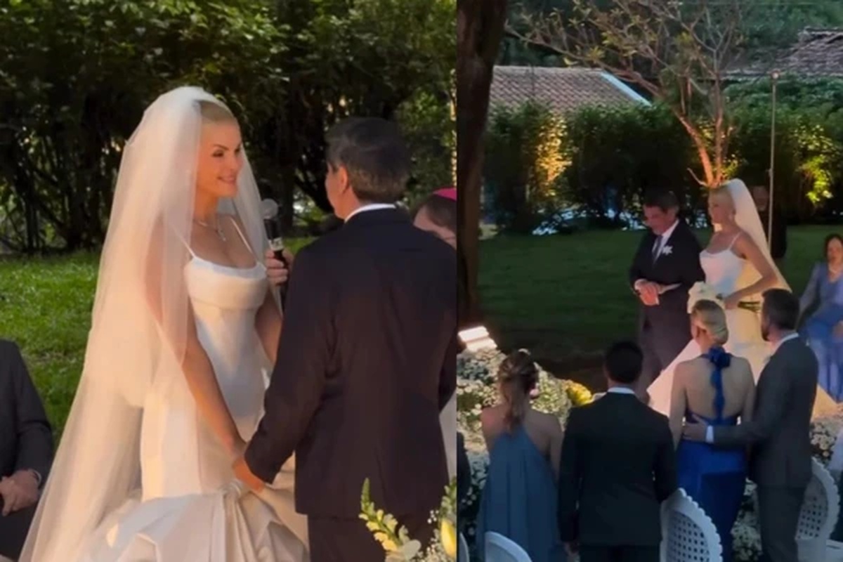 No momento, você está visualizando Ana Hickmann e Edu Guedes celebram casamento em fazenda no interior de SP; confira os detalhes