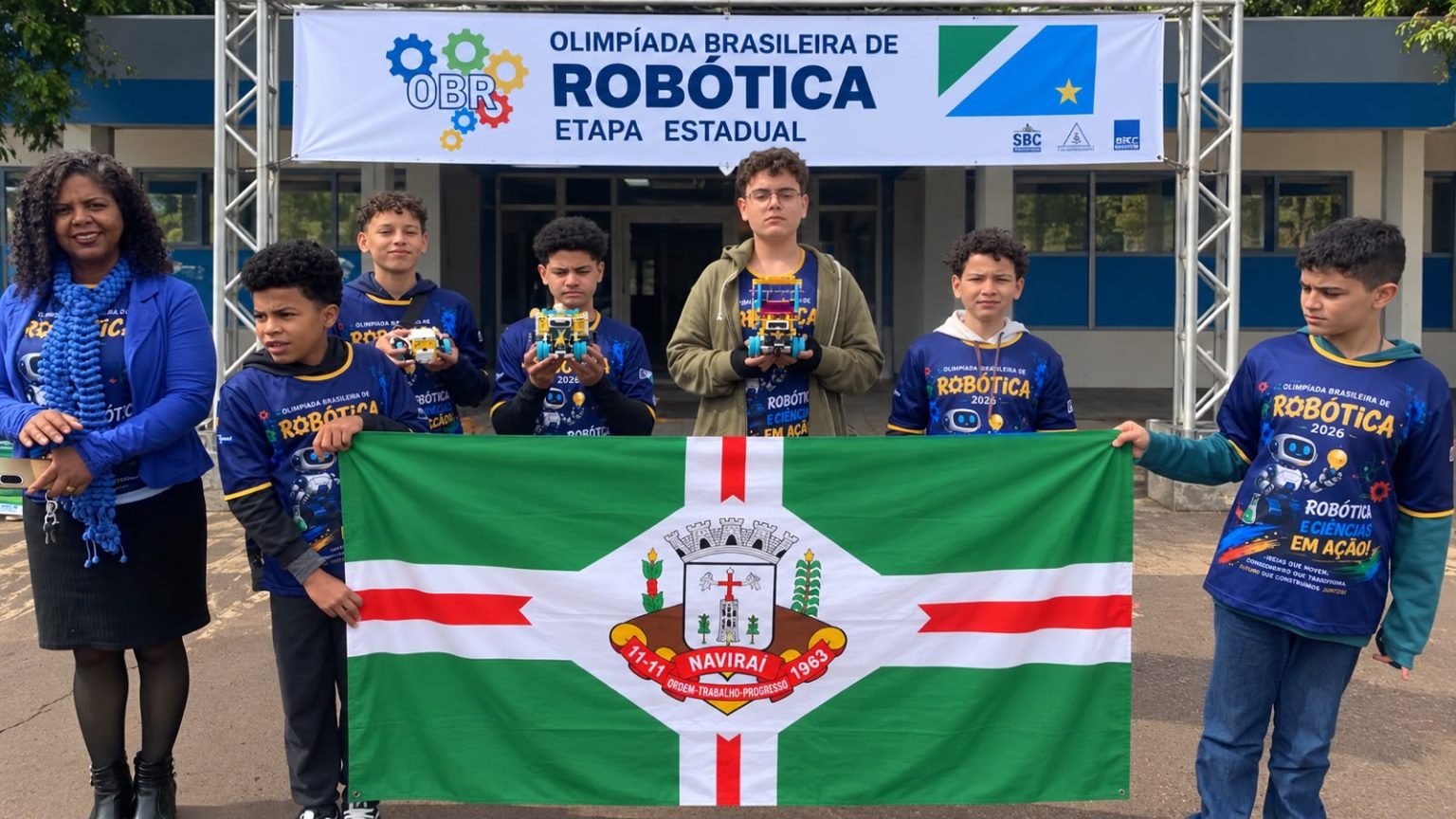 No momento, você está visualizando Alunos de Naviraí conquistam prêmio de robótica pelo segundo ano consecutivo