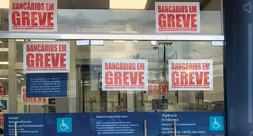 No momento, você está visualizando CAIXA: empregados de Naviraí, Nova Andradina, Ivinhema e Mundo Novo mantêm greve por tempo indeterminado