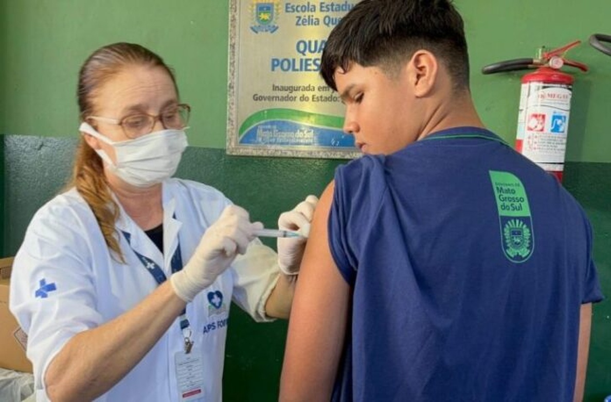 No momento, você está visualizando ALUNO IMUNIZADO: Iniciativa leva vacinas às escolas de MS a partir da próxima semana
