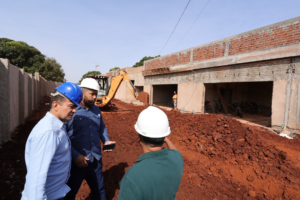 Leia mais sobre o artigo Obras do CAPS AD III avançam e chegam a 65% de execução em Dourados