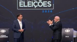 Leia mais sobre o artigo Lula e Flávio Bolsonaro trocam acusações em primeiro debate do segundo turno